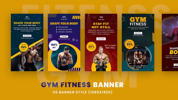 Videohive Fitness Instagram Stories Banners 34819497 1 Videohive Fitness Instagram Stories Banners 34819497