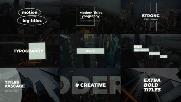 Videohive Big Titles | After Effects 35232591 1 Videohive Big Titles | After Effects 35232591