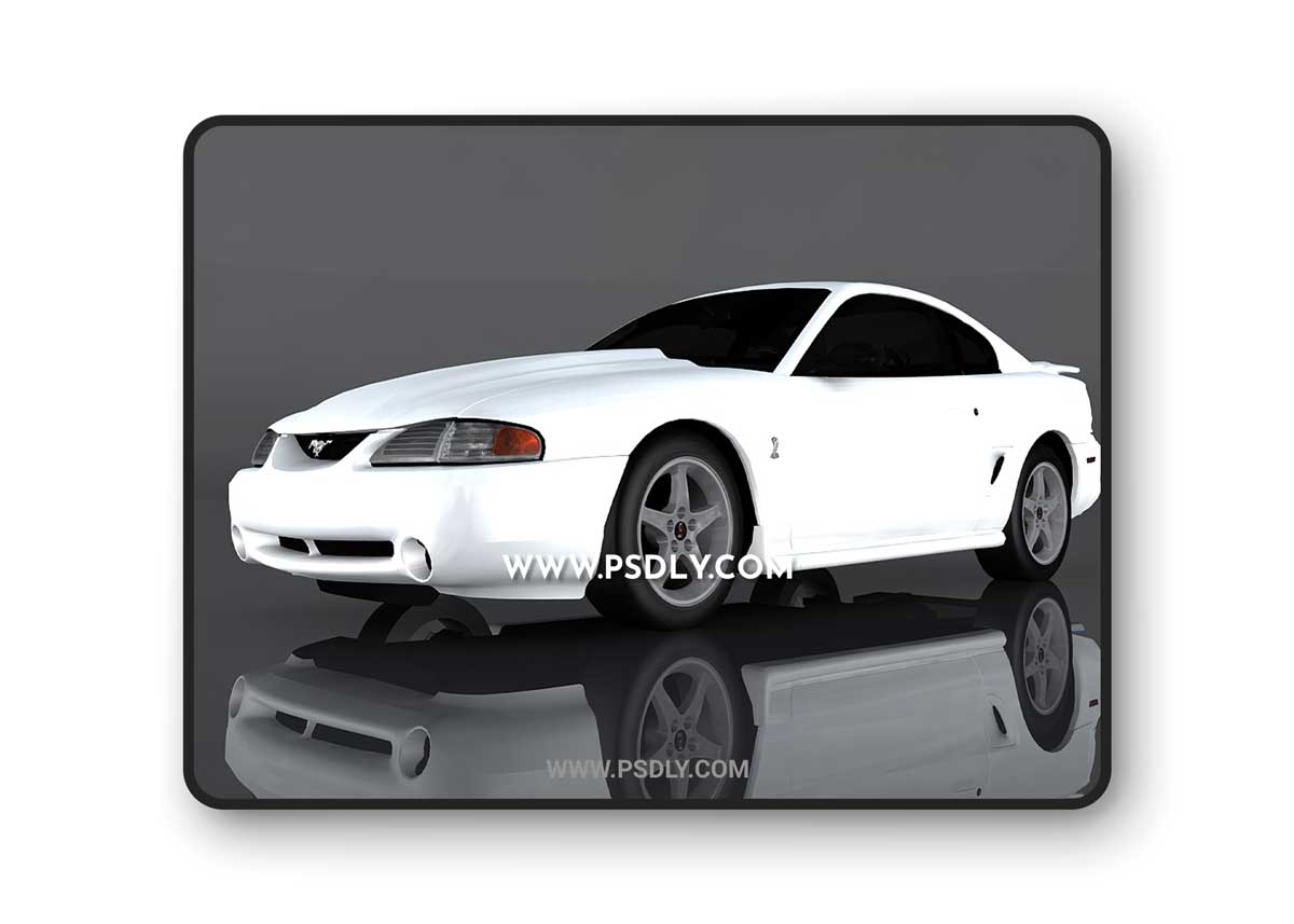 1995 Ford Mustang Cobra 3D Model o93105 1 1995 Ford Mustang Cobra 3D Model o93105