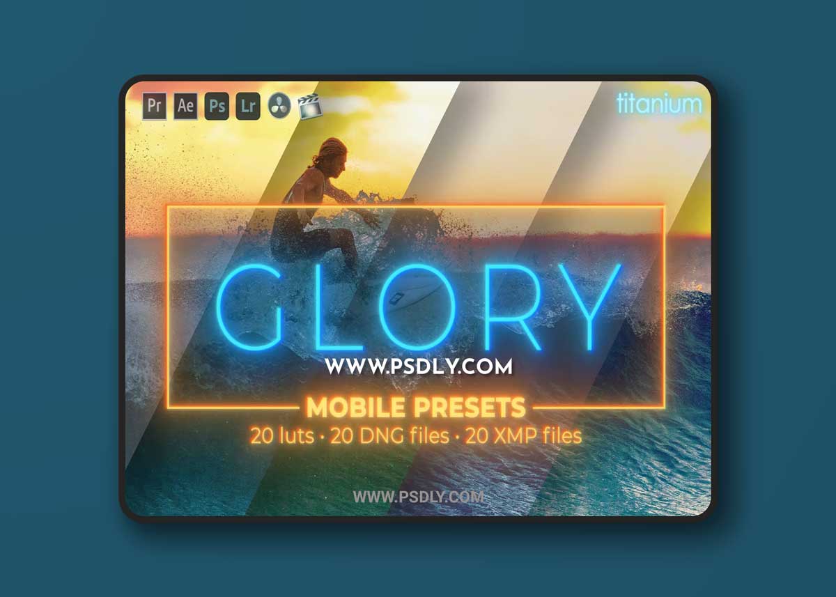 20 Glory Lightroom Presets + LUTs AJ22PVT 1 20 Glory Lightroom Presets + LUTs AJ22PVT