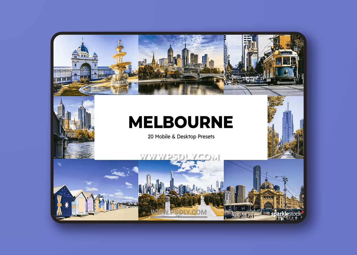 20 Melbourne Lightroom Presets and LUTs R52EXTN 1 20 Melbourne Lightroom Presets and LUTs R52EXTN