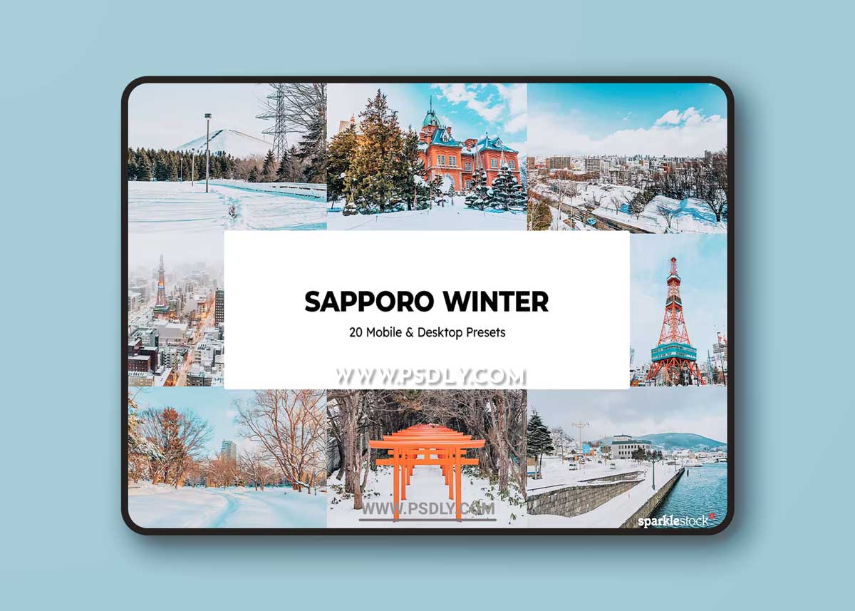 20 Sapporo Winter Lightroom Presets and LUTs Q4D3TAJ 1 20 Sapporo Winter Lightroom Presets and LUTs Q4D3TAJ