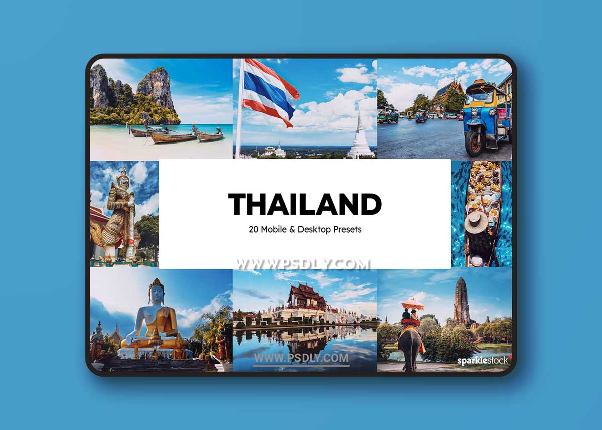 20 Thailand Lightroom Presets and LUTs 1 20 Thailand Lightroom Presets and LUTs
