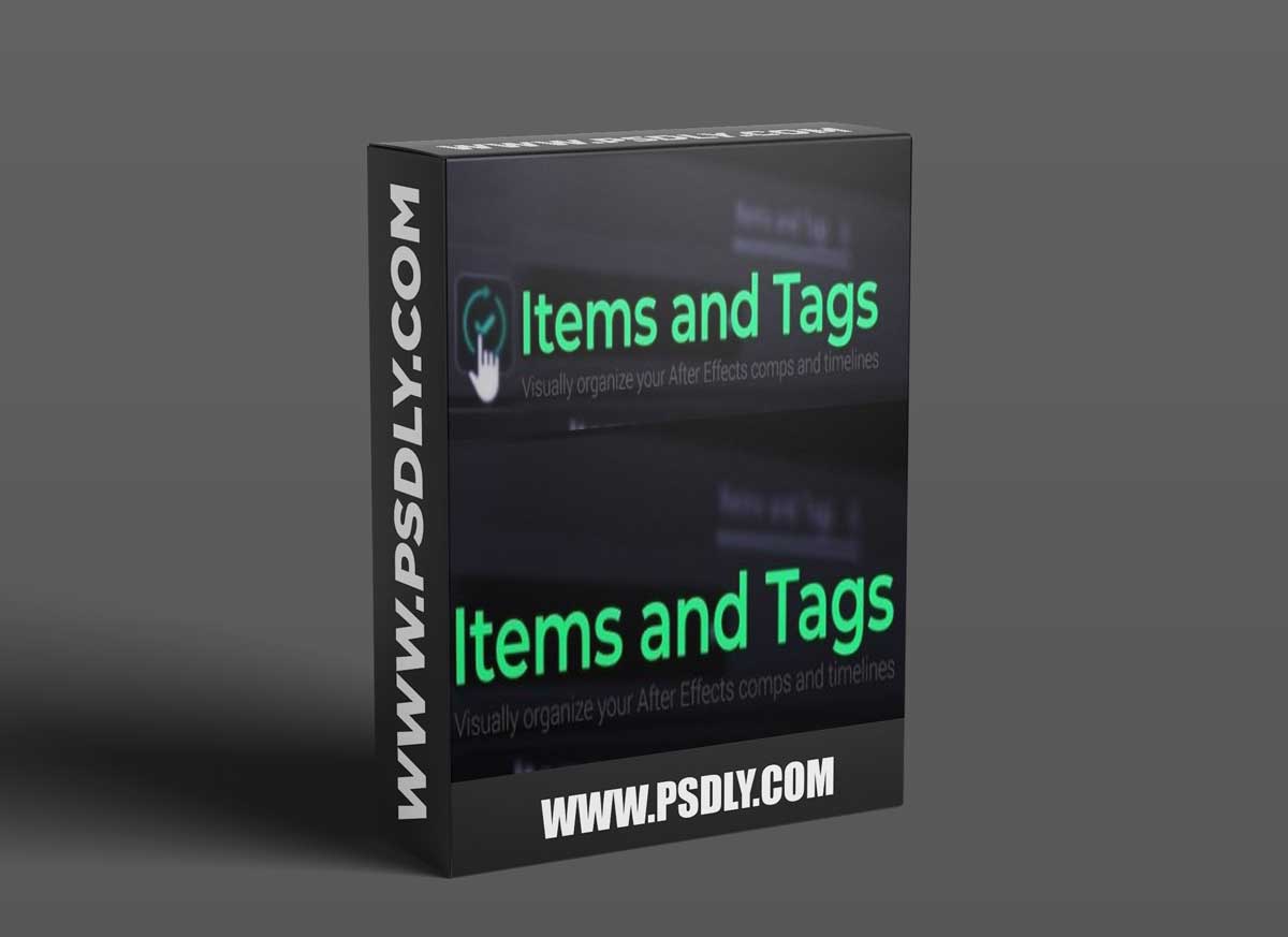 Aescripts Items and Tags v1.3 Win/Mac 1 Aescripts Items and Tags v1.2 Win/Mac