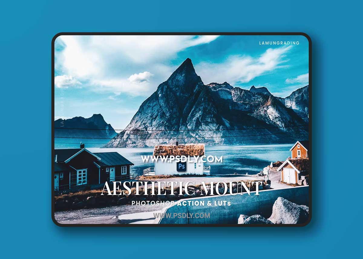 Aesthetic Mount Photoshop Action & LUTs 1 Aesthetic Mount Photoshop Action & LUTs