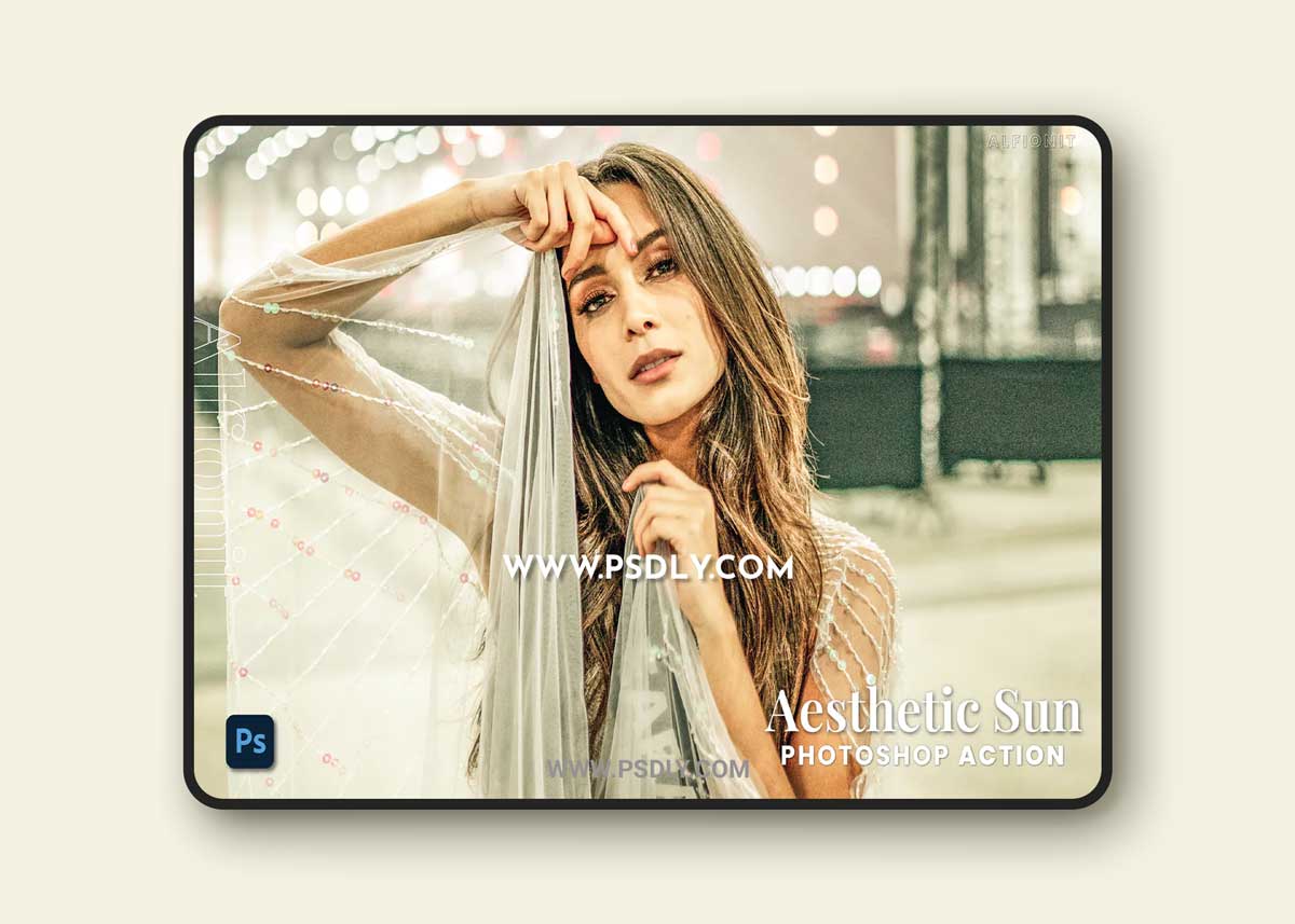 Aesthetic Sun Photoshop Action 1 Aesthetic Sun Photoshop Action
