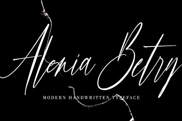 Alenia Betry Font 1 Alenia Betry Font