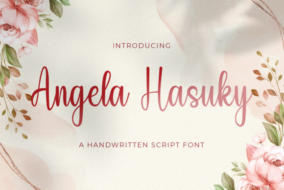 Angela Hasuky Font 1 Angela Hasuky Font