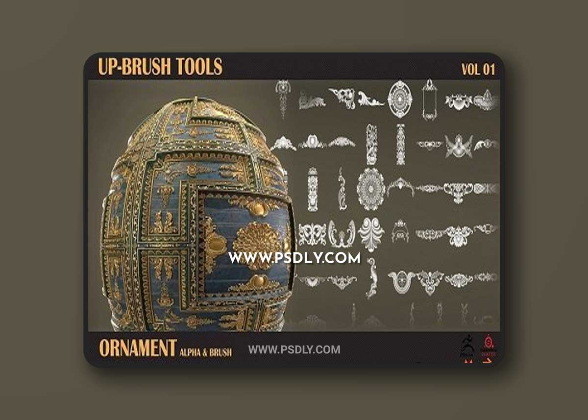ArtStation Marketplace – UP-Ornament Brush Tools 1 ArtStation Marketplace – UP-Ornament Brush Tools