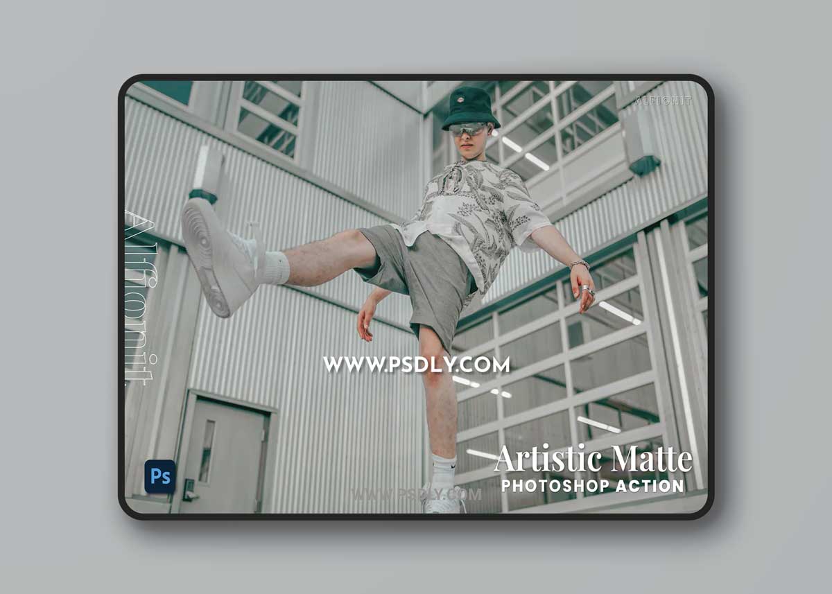 Artistic Matte Photoshop Action 1 Artistic Matte Photoshop Action