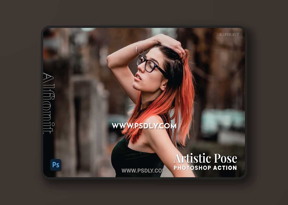 Artistic Pose Photoshop Action 1 Artistic Pose Photoshop Action