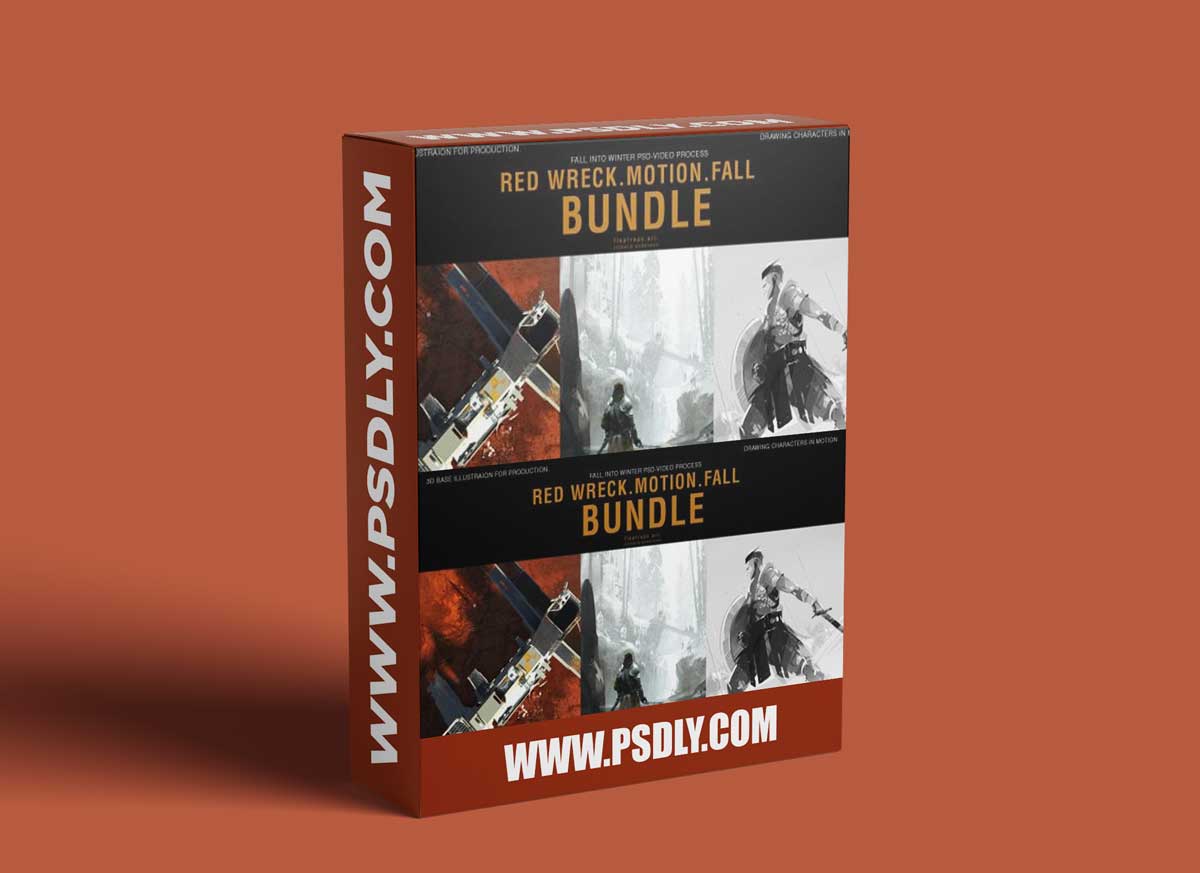 BUNDLE: Characters in Motion/Red Wreck/BONUS: Fall into Winter 1 BUNDLE: Characters in Motion/Red Wreck/BONUS: Fall into Winter