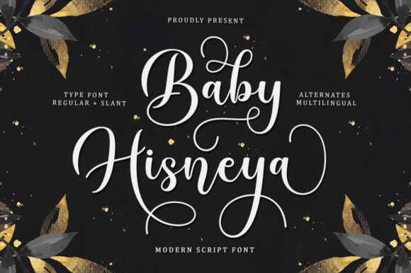 Baby Hisneya Font 1 Baby Hisneya Font