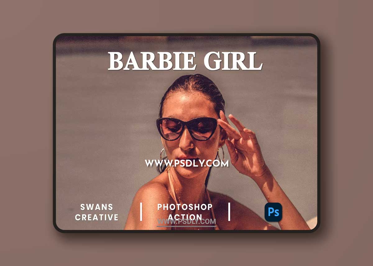 Barbie Girl Photoshop Action 1 Barbie Girl Photoshop Action