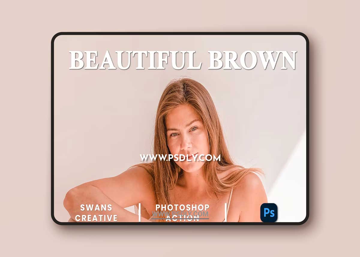 Beautiful Brown Photoshop Action 1 Beautiful Brown Photoshop Action