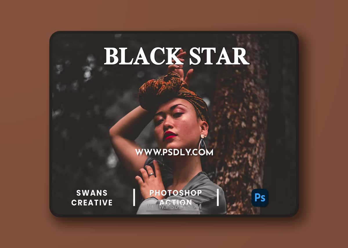Black Star Photoshop Action 1 Black Star Photoshop Action