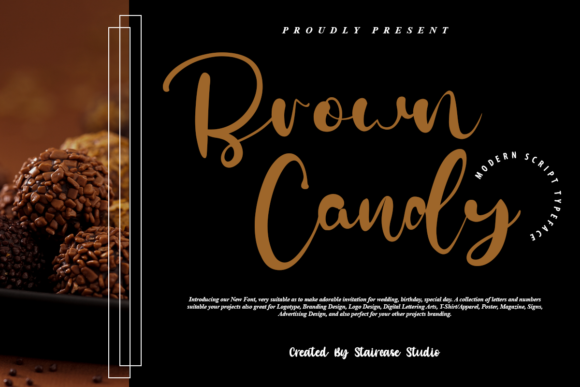 Brown Candy Font 1 Brown Candy Font
