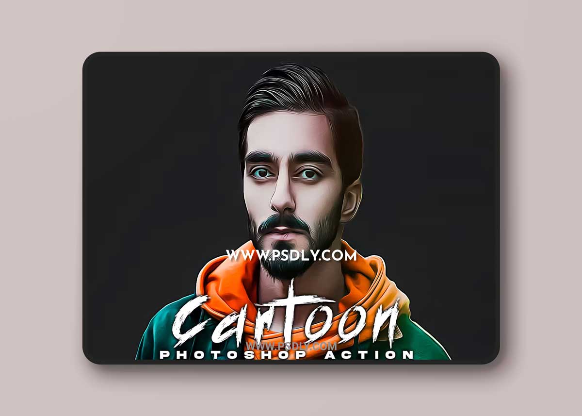 Cartoon Painting Pohotoshop Action 1 Cartoon Painting Pohotoshop Action
