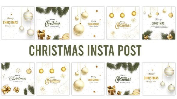 Videohive Christmas Social Media Post Pack 35215548 1 Videohive Christmas Social Media Post Pack 35215548