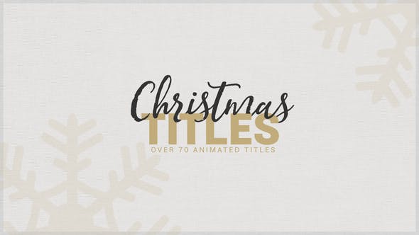 Videohive Christmas Titles 34822715 1 Videohive Christmas Titles 34822715