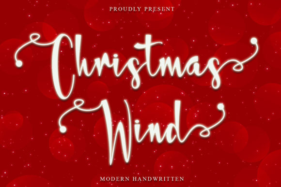 Christmas Wind Font 1 Christmas Wind Font