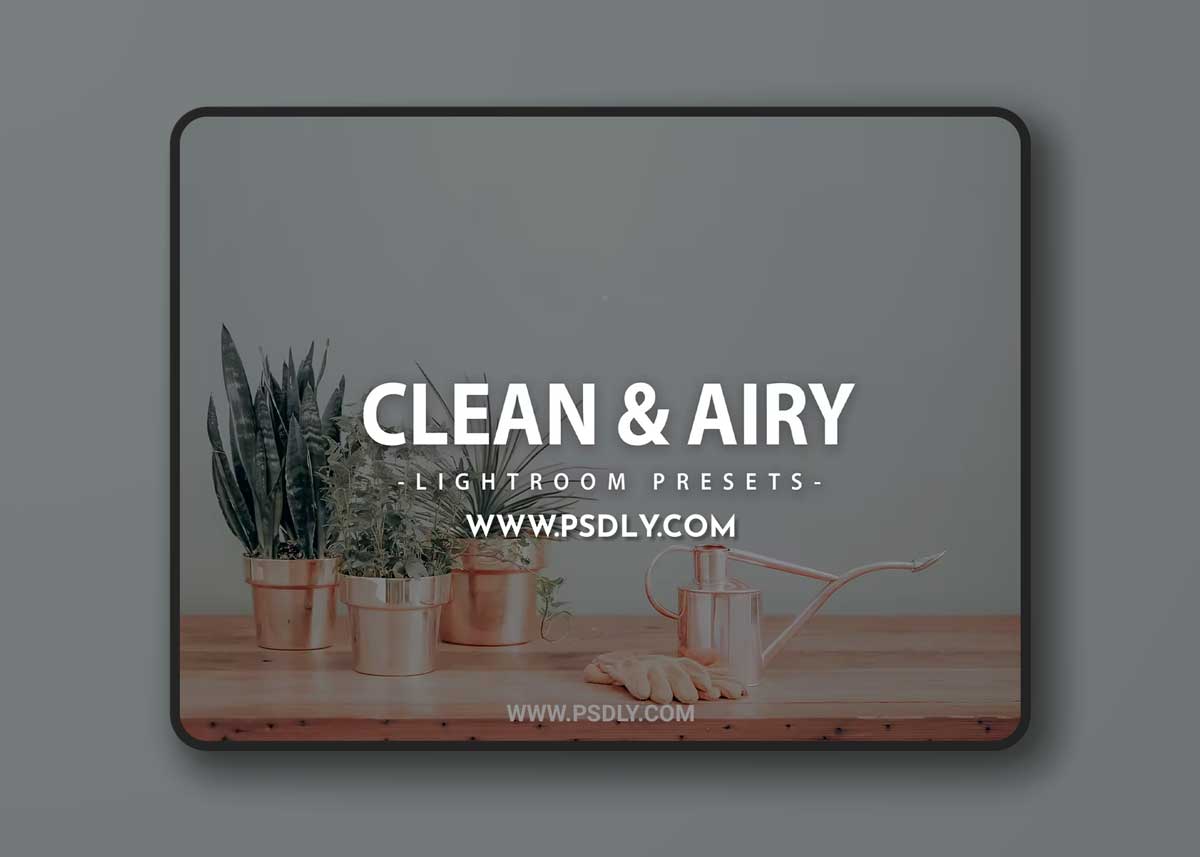 Clean & Airy Lightroom Presets 1 Clean & Airy Lightroom Presets