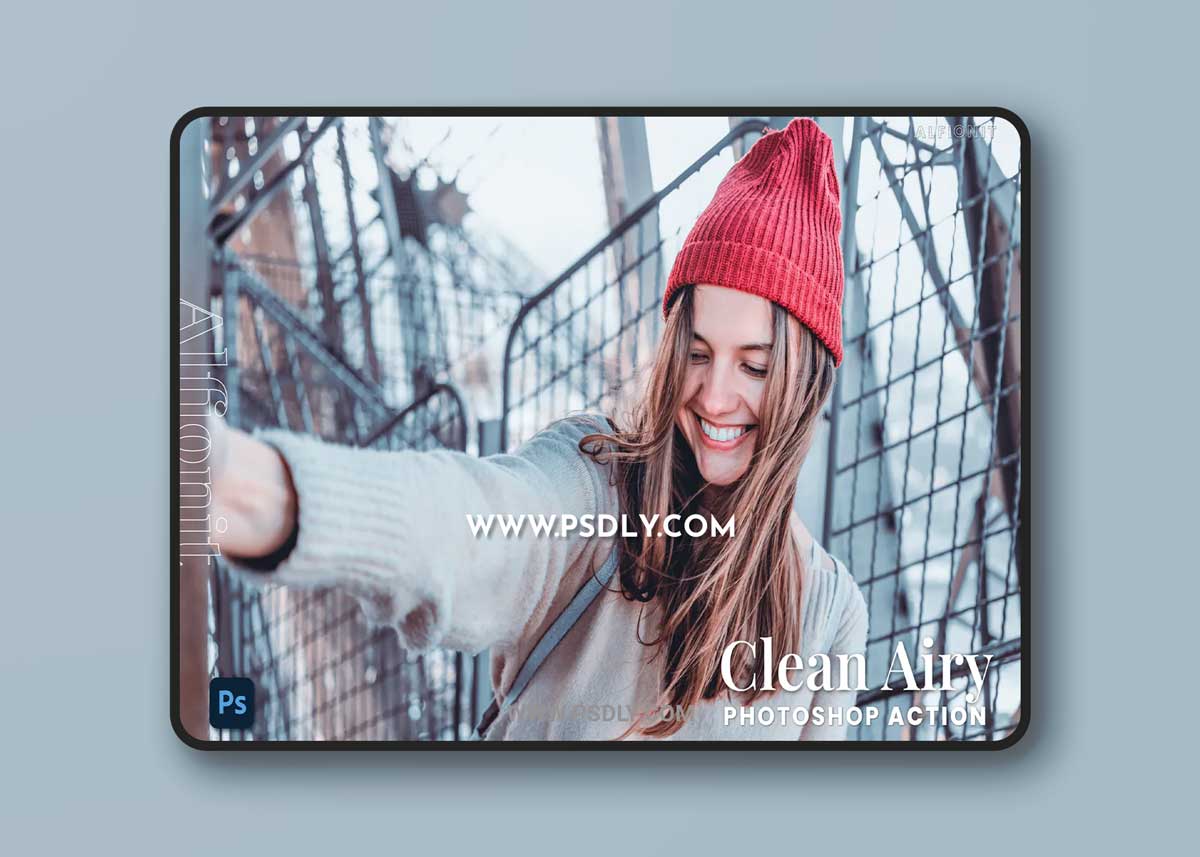 Clean Airy Photoshop Action 1 Clean Airy Photoshop Action