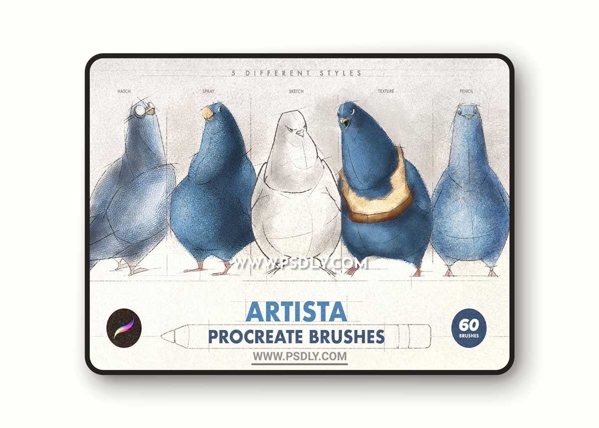 CreativeMarket - Artista Procreate Brushes 4762278 1 CreativeMarket - Artista Procreate Brushes 4762278