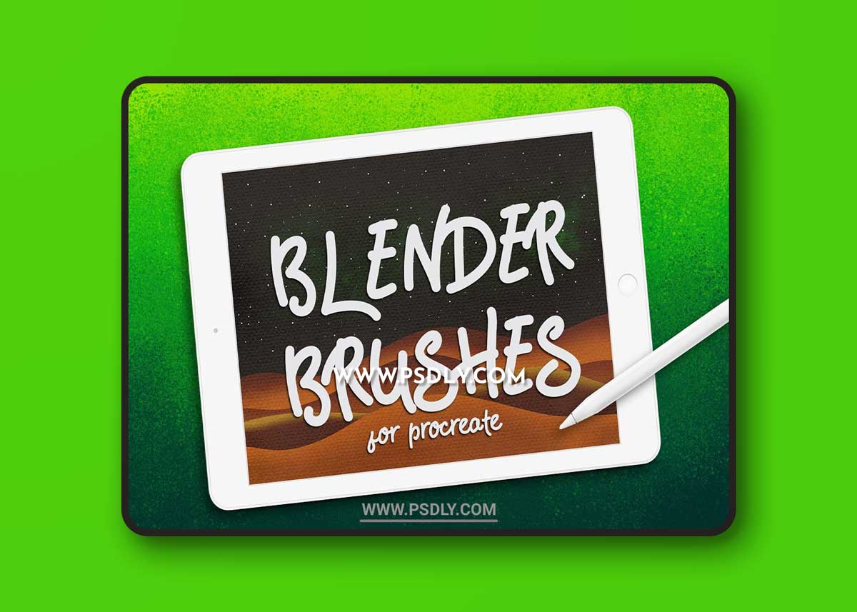 CreativeMarket - BLENDER BRUSHES FOR PROCREATE 3579351 1 CreativeMarket - BLENDER BRUSHES FOR PROCREATE 3579351