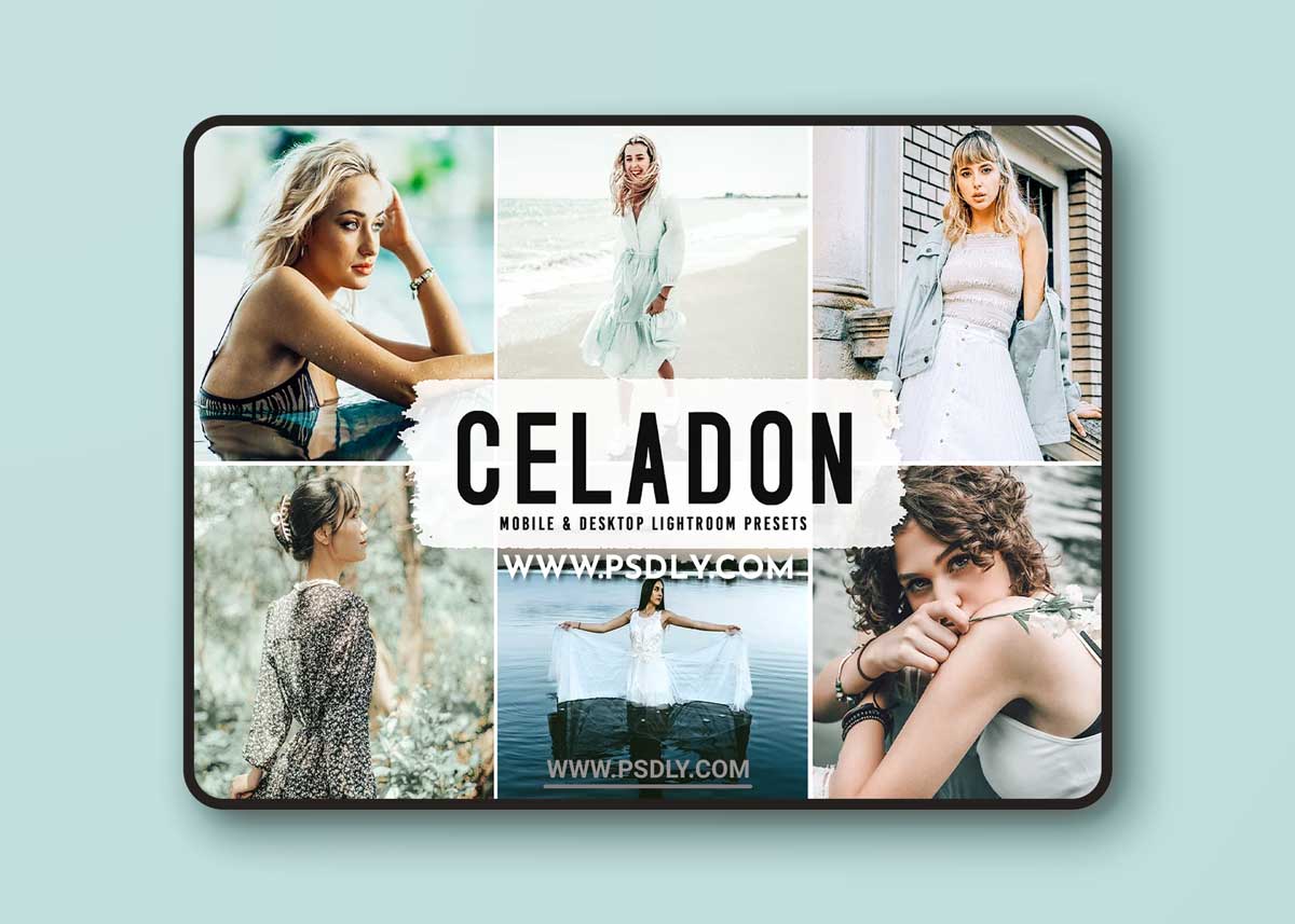 CreativeMarket - Celadon Pro Lightroom Presets 6622413 1 CreativeMarket - Celadon Pro Lightroom Presets 6622413