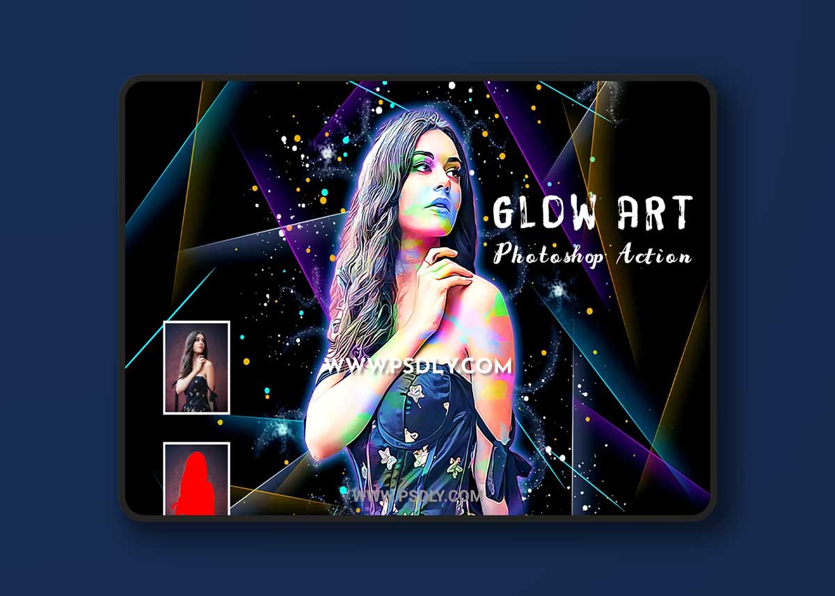 CreativeMarket - Glow Art Photoshop Action 6675663 1 CreativeMarket - Glow Art Photoshop Action 6675663