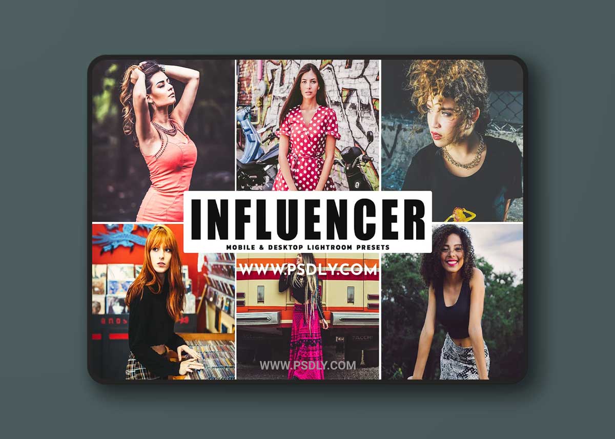 CreativeMarket - Influencer Lightroom Presets Pack 4085774 1 CreativeMarket - Influencer Lightroom Presets Pack 4085774