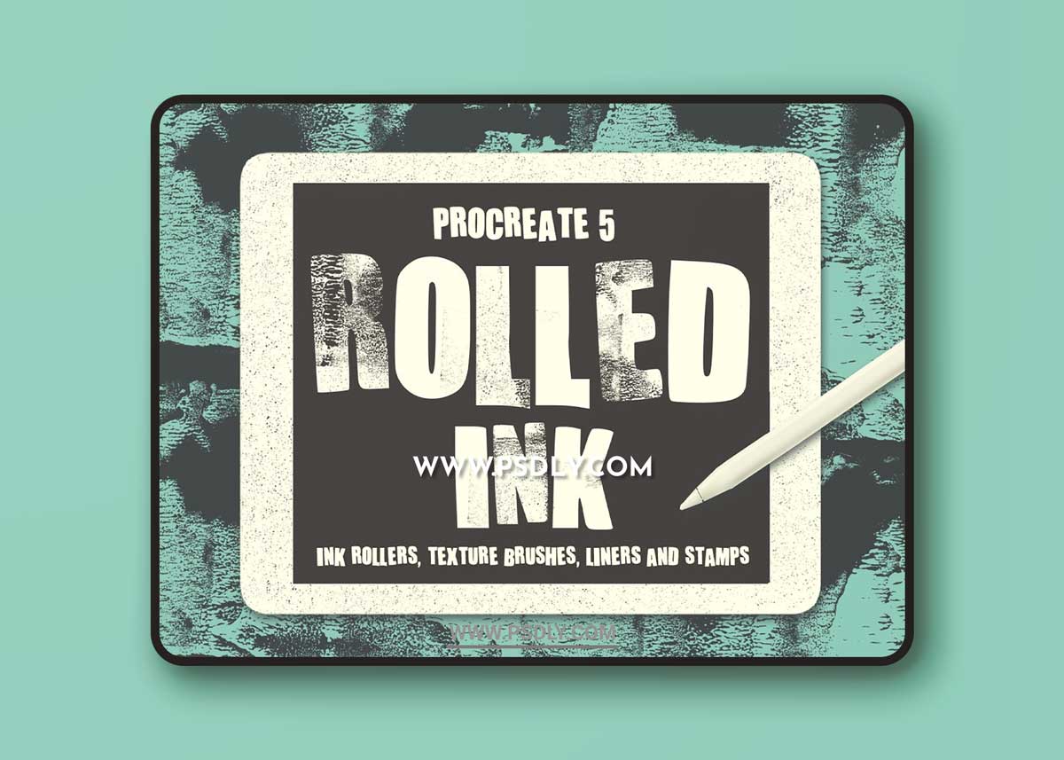 CreativeMarket - ROLLED INK BRUSHES FOR PROCREATE 5 3373758 1 CreativeMarket - ROLLED INK BRUSHES FOR PROCREATE 5 3373758