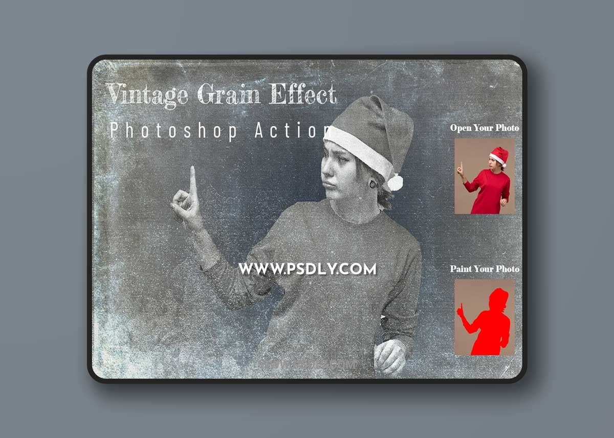 CreativeMarket - Vintage Grain Effect PS Action 6698974 1 CreativeMarket - Vintage Grain Effect PS Action 6698974
