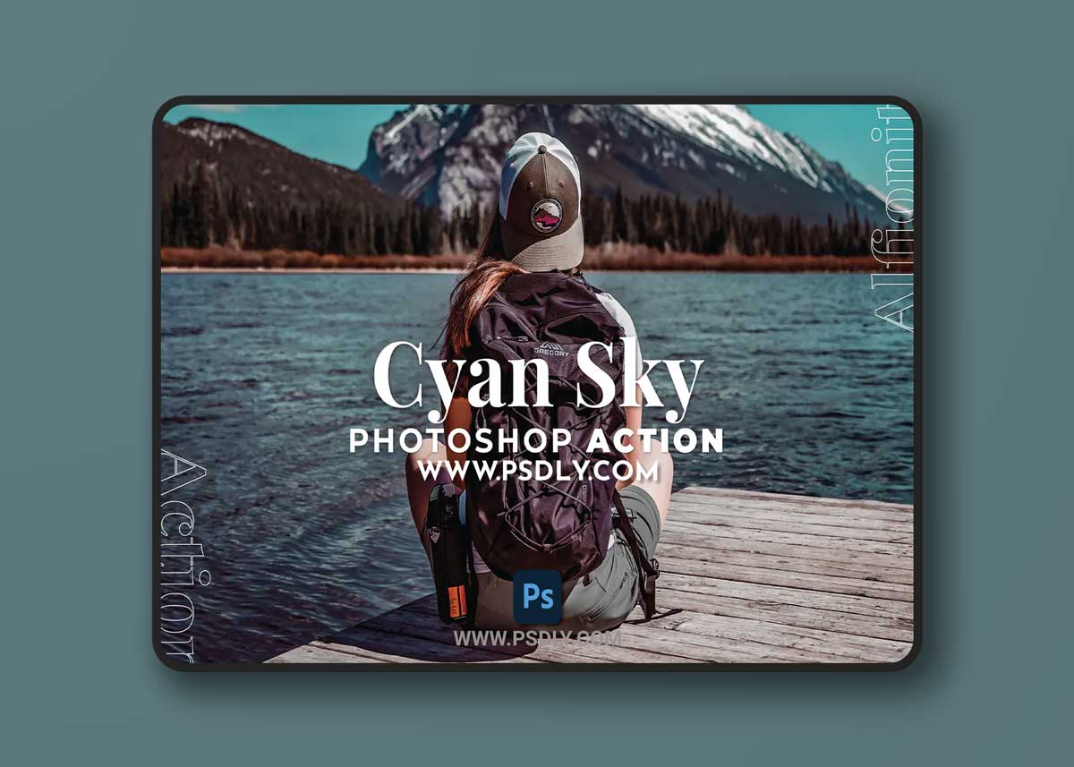 Cyan Sky Photoshop Action 1 Cyan Sky Photoshop Action