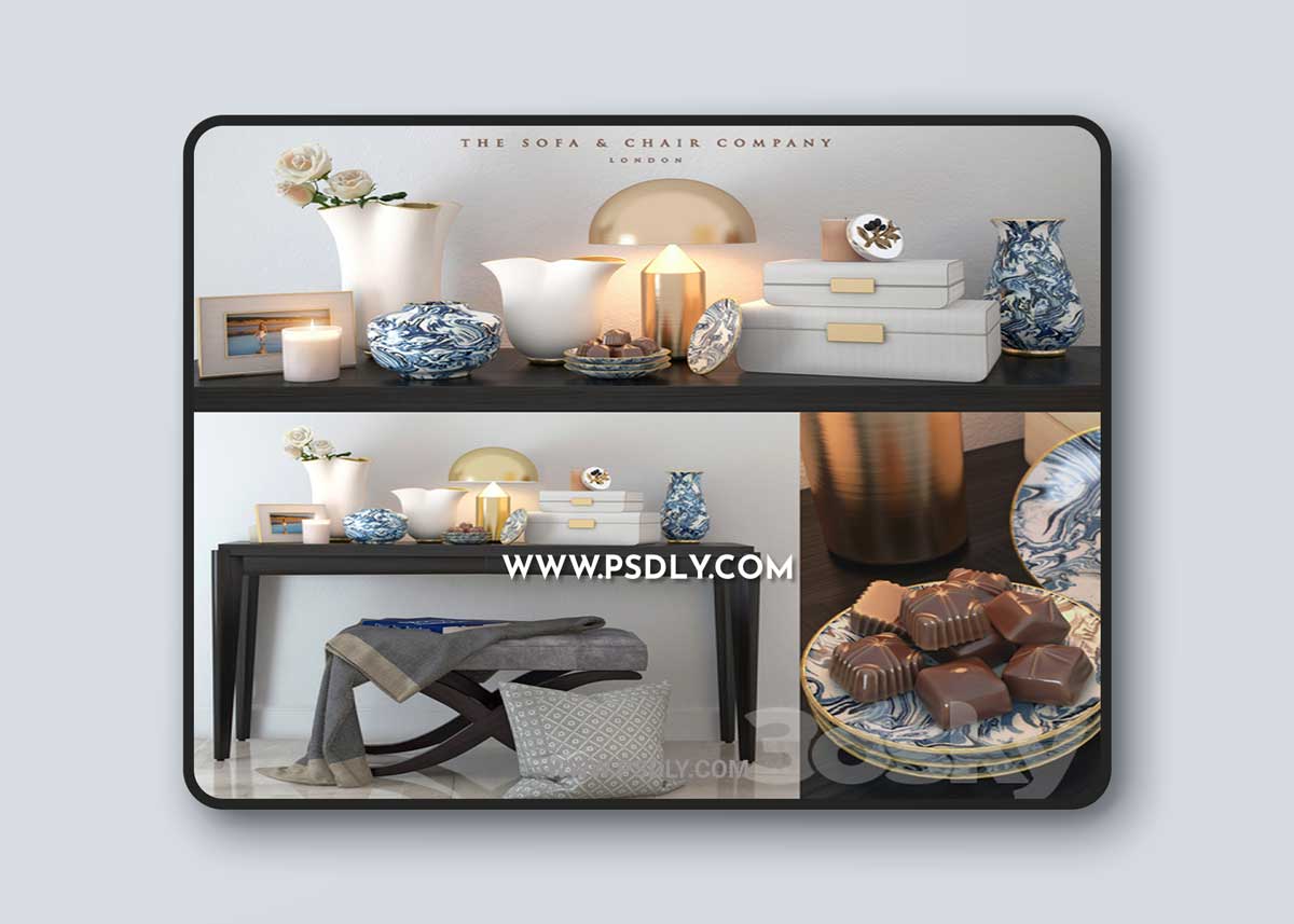 Decor set The Sofa & Chair Company 1 Decor set The Sofa & Chair Company
