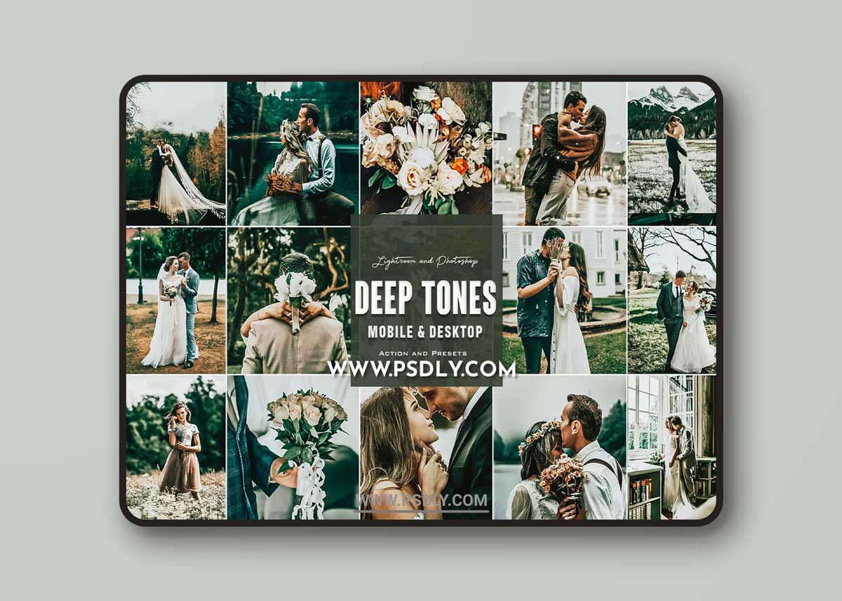 Deep Tones Wedding Photoshop Actions and Presets 1 Deep Tones Wedding Photoshop Actions and Presets