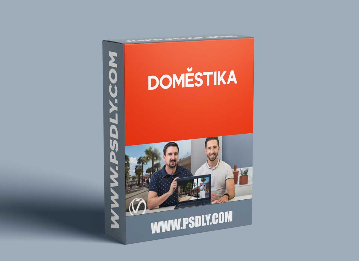 Domestika - Exterior Architectural Rendering with V-Ray 1 Domestika - Exterior Architectural Rendering with V-Ray