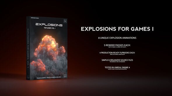 Videohive Explosions for Games I 23873239 1 Videohive Explosions for Games I 23873239