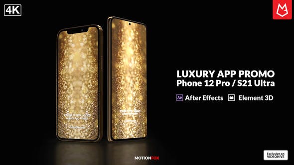 Videohive - Luxury Mobile App Promo | Element 3D - 33825652 1 Videohive - Luxury Mobile App Promo | Element 3D - 33825652