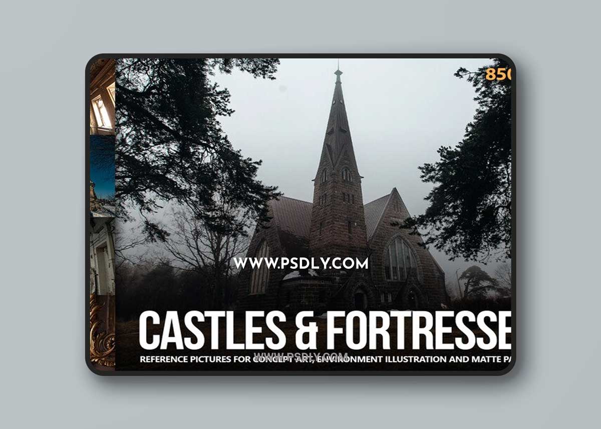 Grafit Studio - 850+ Castles and Fortresses Reference Pictures 1 Grafit Studio - 850+ Castles and Fortresses Reference Pictures