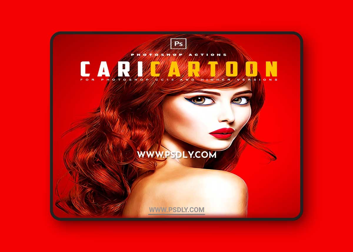 GraphicRiver - Caricartoon - Photoshop Actions 34488088 1 GraphicRiver - Caricartoon - Photoshop Actions 34488088