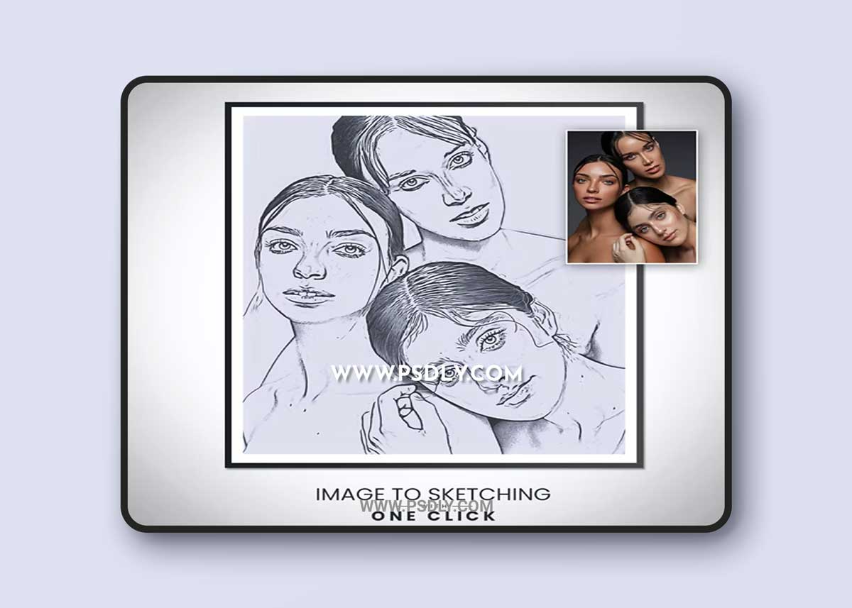 GraphicRiver - Photo Sketch Converter Effect 34607716 1 GraphicRiver - Photo Sketch Converter Effect 34607716
