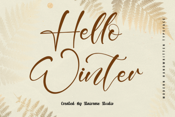Hello Winter Font 1 Hello Winter Font