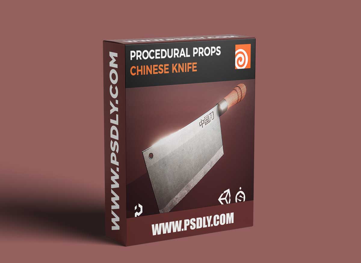 Houdini 18 - Procedural Prop Modeling - Chinese Knife 1 Houdini 18 - Procedural Prop Modeling - Chinese Knife