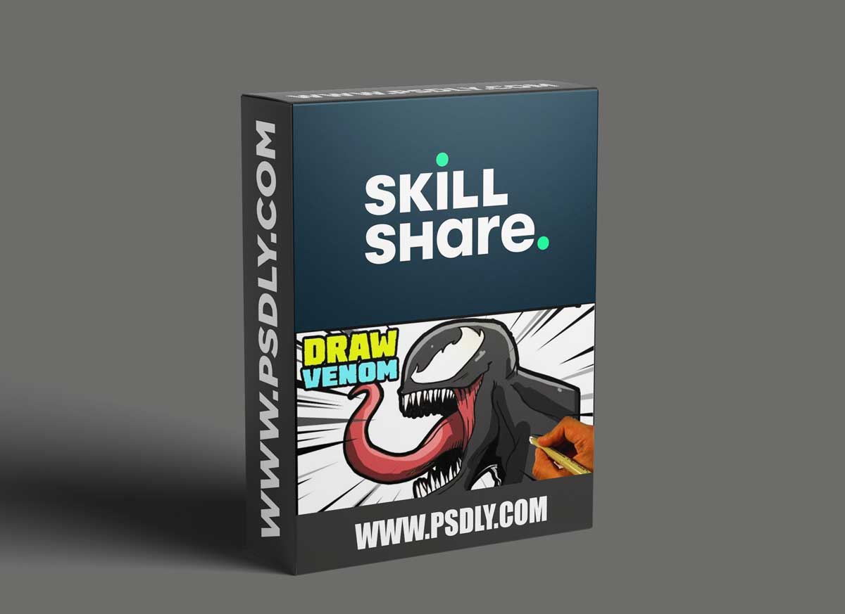 How to Draw Venom With Enrique Plazola 1 How to Draw Venom