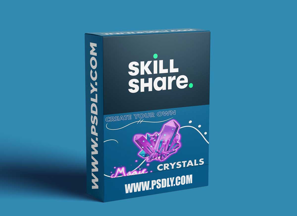 How to Paint MAGIC CRYSTALS in Procreate! 1 How to Paint MAGIC CRYSTALS in Procreate!