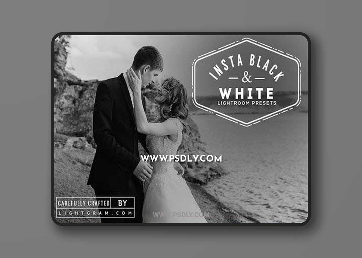 INSTA B&W Lightroom Presets 967760 1 INSTA B&W Lightroom Presets 967760