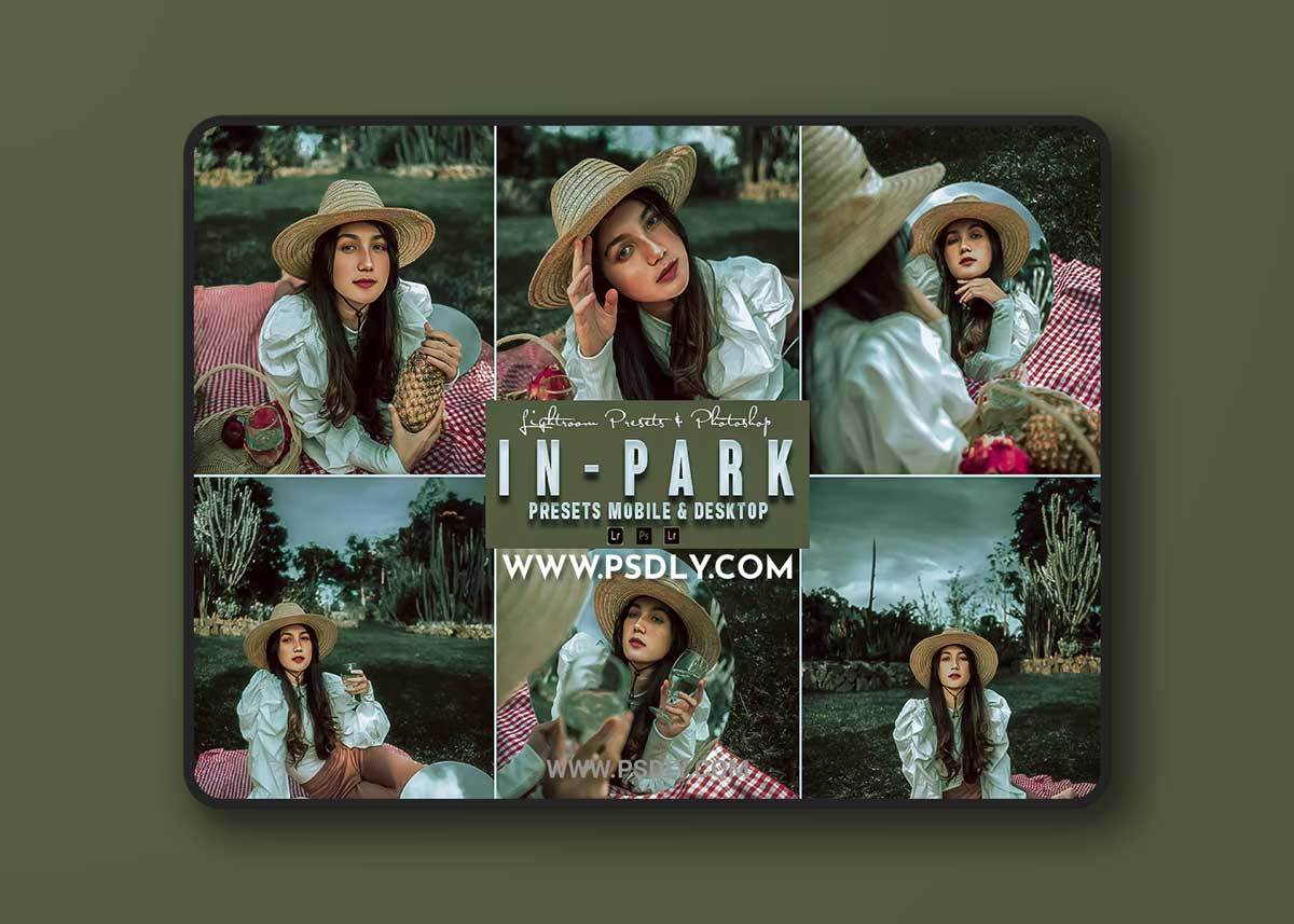 In Park Photoshop Action & Lightrom Presets 1 In Park Photoshop Action & Lightrom Presets
