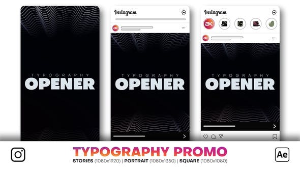 Videohive Instagram Typography Promo 35118760 1 Videohive Instagram Typography Promo 35118760